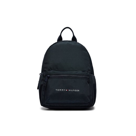 Tommy Hilfiger Plecak Th Essential Mini Backpack AU0AU01770 Granatowy ze sklepu MODIVO w kategorii Plecaki dla dzieci - zdjęcie 185397221