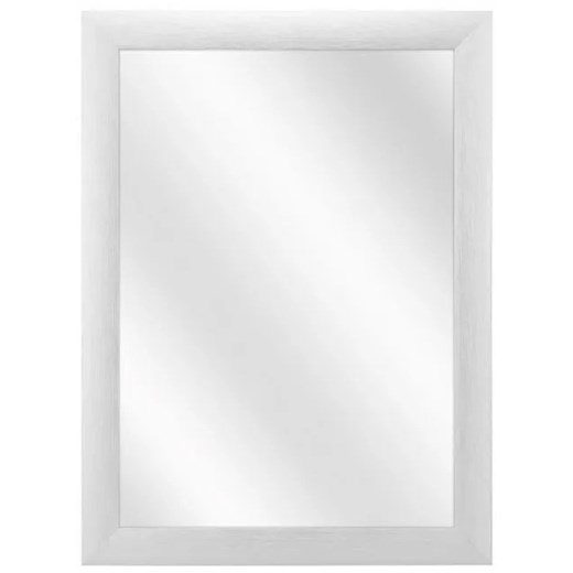 Srebrne lustro aluminiowe nowoczesne C2-W17 ze sklepu Edinos.pl w kategorii Lustra - zdjęcie 185399490