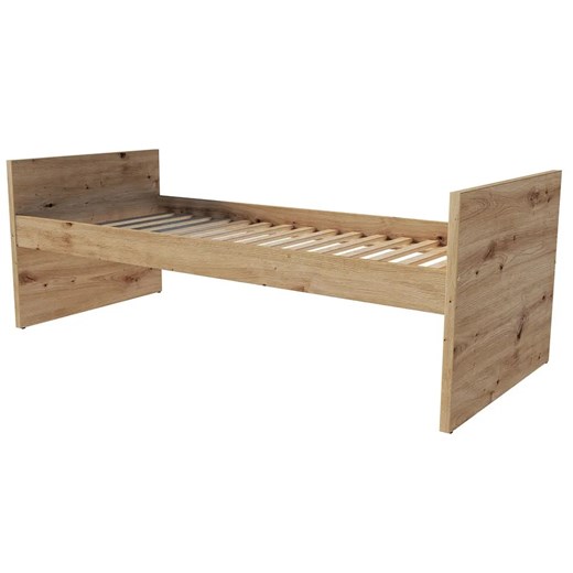 Klasyczne modułowe  łóżko bazowe dąb artisan K5-L68 ze sklepu Edinos.pl w kategorii Łóżka dziecięce - zdjęcie 185400414
