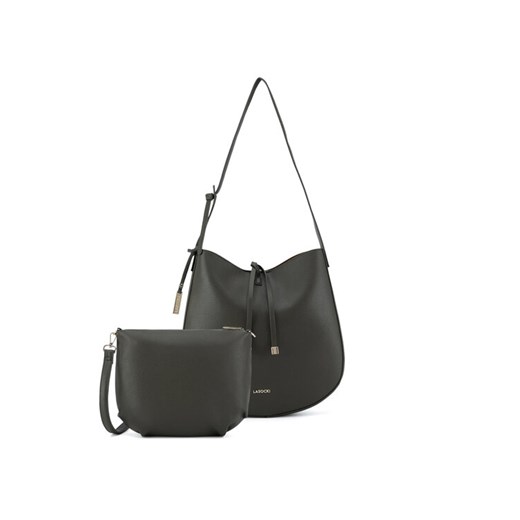 Lasocki Torebka LSK-K-037-06 Khaki ze sklepu MODIVO w kategorii Torby Shopper bag - zdjęcie 185401773