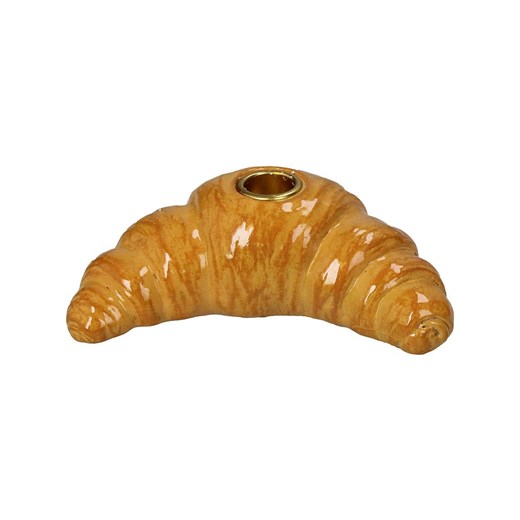 Kersten Świecznik &quot;Croissant&quot; w kolorze jasnobrązowym - 16,4 x 5,6 x 9 cm ze sklepu Limango Polska w kategorii Świeczniki - zdjęcie 185403933