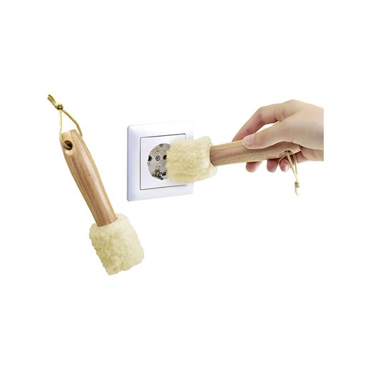 Wenko Czyścik w kolorze jasnobrązowo-beżowym do gniazdek elektrycznych - wys. 15 cm ze sklepu Limango Polska w kategorii Akcesoria kuchenne - zdjęcie 185404670
