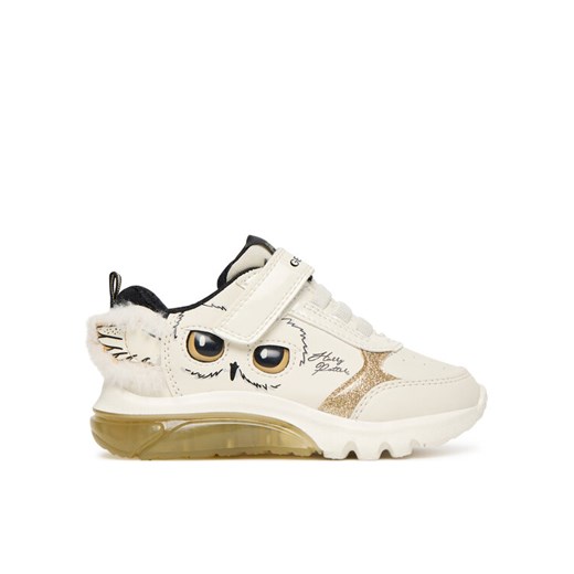 Sneakersy Geox J Ciberdron J56LPA 0BCKN C1M2U M Écru ze sklepu eobuwie.pl w kategorii Buty sportowe dziecięce - zdjęcie 185404823
