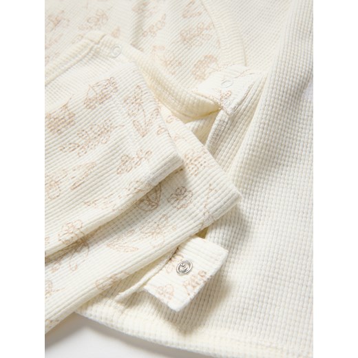 Reserved - Bawełniany komplet Bambi - złamana biel Reserved 80 (9-12 m.) Reserved