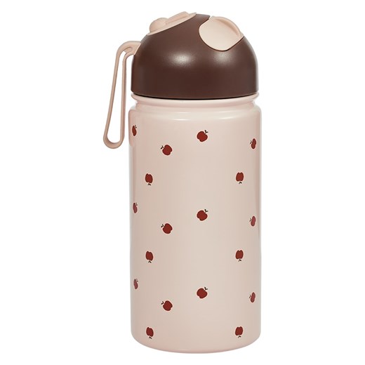 OYOY mini Bidon &quot;Yummy&quot; w kolorze brązowo-jasnoróżowym - 360 ml - 3+ ze sklepu Limango Polska w kategorii Bidony i butelki - zdjęcie 185406772