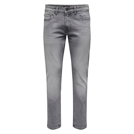 ONLY &amp; SONS Dżinsy - Slim fit - w kolorze szarym ze sklepu Limango Polska w kategorii Jeansy męskie - zdjęcie 185407071