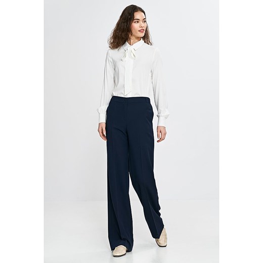 Nife Spodnie w kolorze granatowym Nife 42 Limango Polska