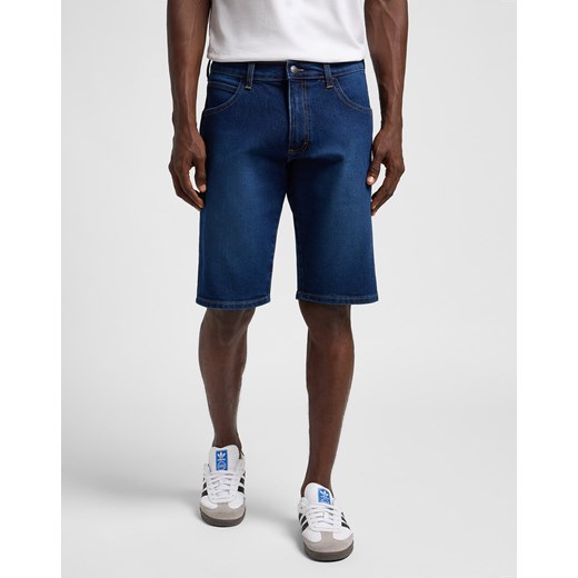 WRANGLER MĘSKIE SZORTY RUSTLER SHORT DARK WASH 112356515 W10H018377 ze sklepu YouNeedit.pl w kategorii Spodenki męskie - zdjęcie 185408401