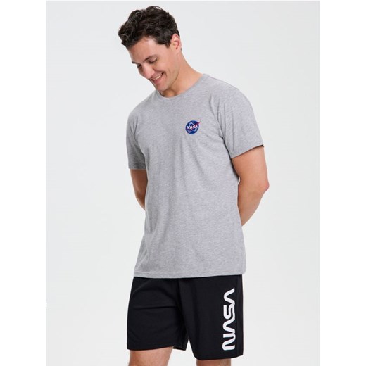 Sinsay - Bawełniana piżama dwuczęściowa NASA - wielobarwny ze sklepu Sinsay w kategorii Piżamy męskie - zdjęcie 185409684