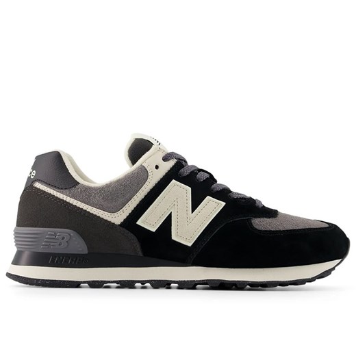 Buty unisex New Balance U574SBK - czarne ze sklepu streetstyle24.pl w kategorii Buty sportowe męskie - zdjęcie 185410662