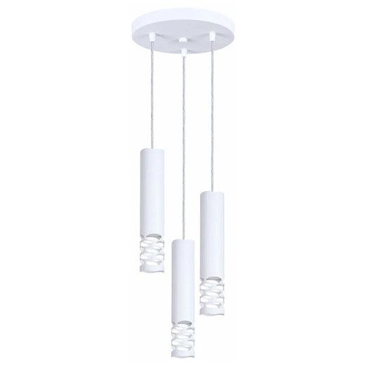 Okrągła potrójna lampa wisząca - K606-Lanow ze sklepu Edinos.pl w kategorii Lampy wiszące - zdjęcie 185411050