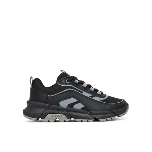 Sneakersy Geox J Flexyper Plus J56MVB 0FU54 C0017 S Czarny ze sklepu eobuwie.pl w kategorii Buty sportowe dziecięce - zdjęcie 185411052