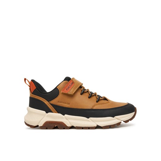 Sneakersy Geox J Flexyper Plus J56LCA 0MEFU C2006 D Żółty ze sklepu eobuwie.pl w kategorii Buty sportowe dziecięce - zdjęcie 185411081
