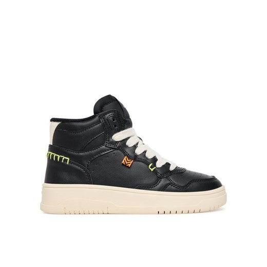Sneakersy Geox J Lestrella J56NLA 000BC C9999 S Czarny ze sklepu eobuwie.pl w kategorii Buty sportowe dziecięce - zdjęcie 185411110