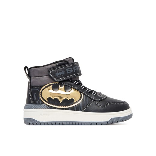 Sneakersy Geox J Washiba J56LQG 05411 C0495 M Czarny ze sklepu eobuwie.pl w kategorii Buty sportowe dziecięce - zdjęcie 185411124