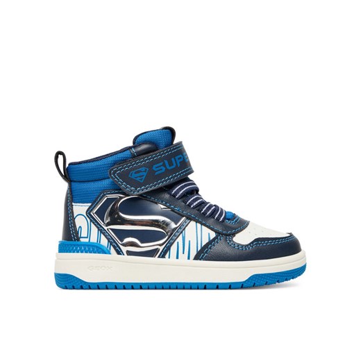 Sneakersy Geox J Washiba J56LQH 05411 C4211 M Granatowy ze sklepu eobuwie.pl w kategorii Buty sportowe dziecięce - zdjęcie 185411133