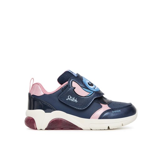 Sneakersy Geox J Fadinlight J56M4F 054AJ C0694 S Granatowy ze sklepu eobuwie.pl w kategorii Buty sportowe dziecięce - zdjęcie 185411163