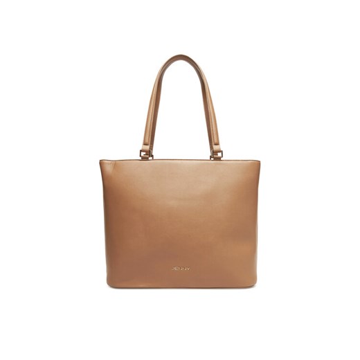 JENNY Torebka MJT-C-003-04 Beżowy ze sklepu MODIVO w kategorii Torby Shopper bag - zdjęcie 185411824