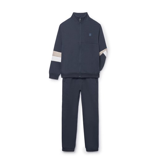 Mayoral Dres 7850 Granatowy Regular Fit ze sklepu MODIVO w kategorii Dresy chłopięce - zdjęcie 185411831