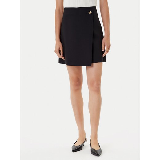 HUGO Spódnica mini Raluni 50547624 Czarny Regular Fit ze sklepu MODIVO w kategorii Spódnice - zdjęcie 185411951