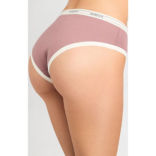 Marilyn figi damskie z bawełny organicznej w sportowym stylu różowe Denise, Kolor różowy, Rozmiar S/M, Marilyn ze sklepu Primodo w kategorii Majtki damskie - zdjęcie 185412964