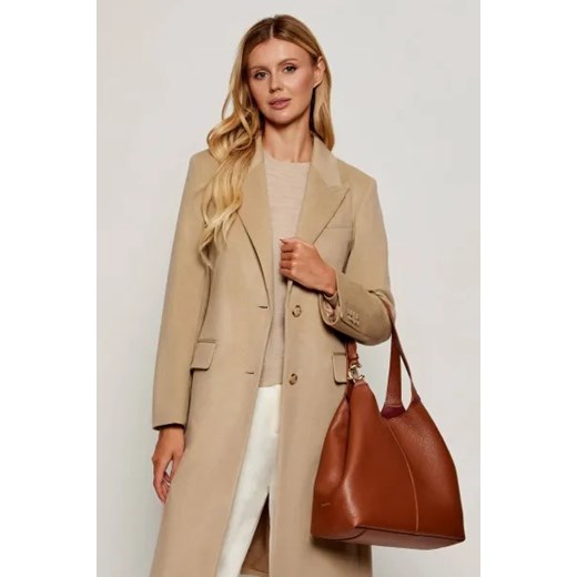 Coccinelle Skórzana shopperka + saszetka C-EASY Coccinelle OS Gomez Fashion Store