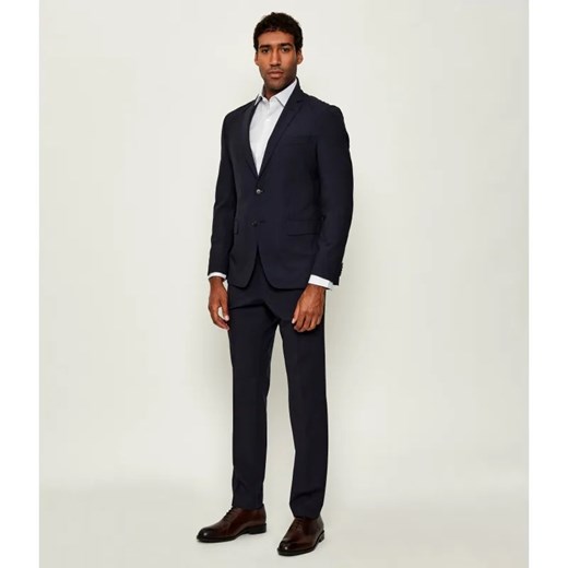 BOSS BLACK Garnitur P-Huge-2Pcs-WG-253 | Slim Fit | z dodatkiem wełny ze sklepu Gomez Fashion Store w kategorii Garnitury męskie - zdjęcie 185415053