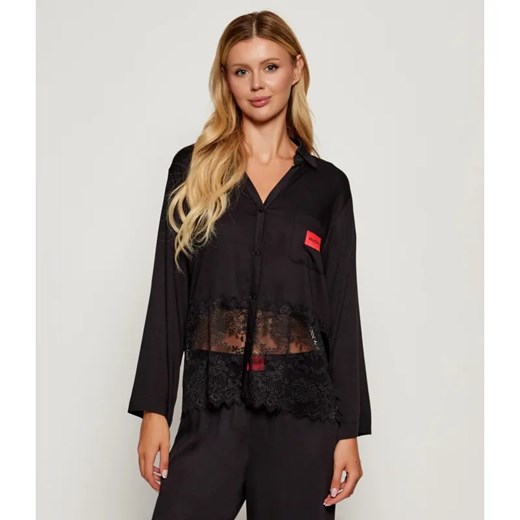 Hugo Bodywear Góra od piżamy RED LABEL LACE | Relaxed fit ze sklepu Gomez Fashion Store w kategorii Piżamy damskie - zdjęcie 185415081
