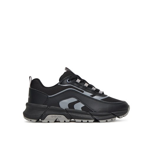 Sneakersy Geox J Flexyper Plus J56MVB 0FU54 C0017 D Czarny ze sklepu eobuwie.pl w kategorii Buty sportowe dziecięce - zdjęcie 185415364