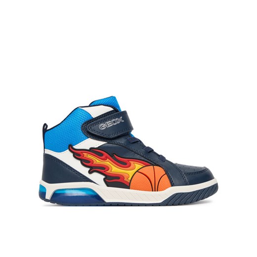 Sneakersy Geox J Inek J569CC 05411 C0693 D Granatowy ze sklepu eobuwie.pl w kategorii Buty sportowe dziecięce - zdjęcie 185415393
