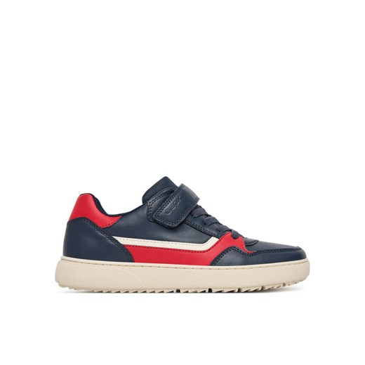 Sneakersy Geox J Theleven J56LDD 054FU C0735 D Granatowy ze sklepu eobuwie.pl w kategorii Buty sportowe dziecięce - zdjęcie 185415412