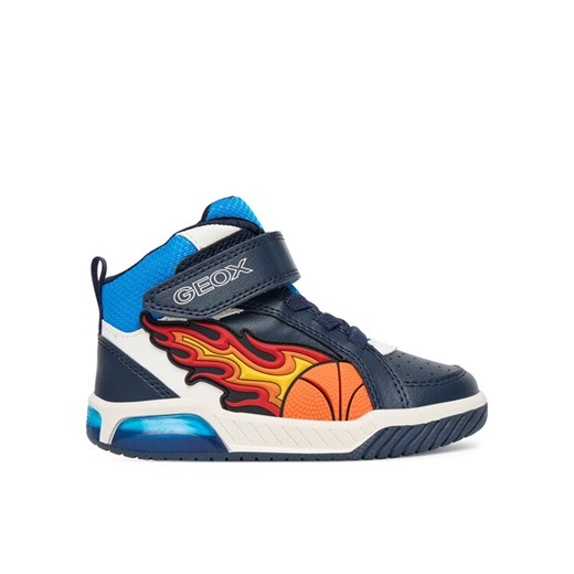 Sneakersy Geox J Inek J569CC 05411 C0693 M Granatowy ze sklepu eobuwie.pl w kategorii Buty sportowe dziecięce - zdjęcie 185415413