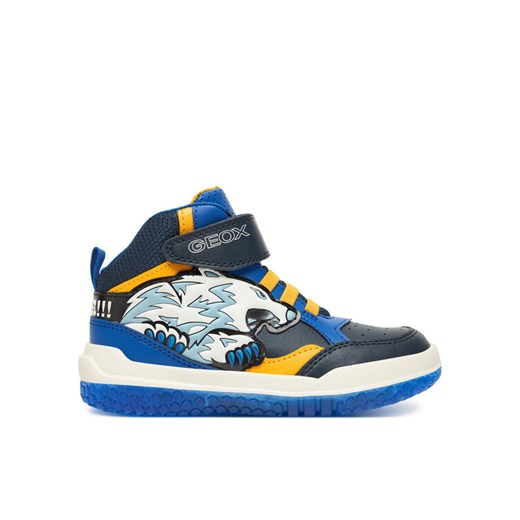 Sneakersy Geox J Buzzerlight J56MCE 054CE C4054 S Granatowy ze sklepu eobuwie.pl w kategorii Buty sportowe dziecięce - zdjęcie 185415422
