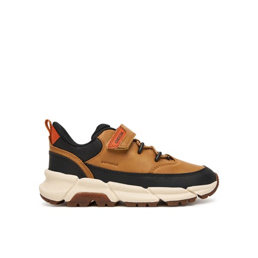 Sneakersy Geox J Flexyper Plus J56LCA 0MEFU C2006 S Żółty ze sklepu eobuwie.pl w kategorii Buty sportowe dziecięce - zdjęcie 185415431