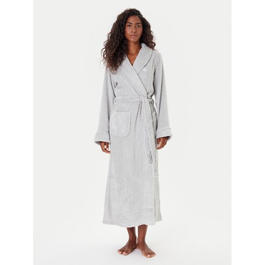 LAUREN RALPH LAUREN Szlafrok ILN52455 Szary ze sklepu MODIVO w kategorii Szlafroki damskie - zdjęcie 185415900