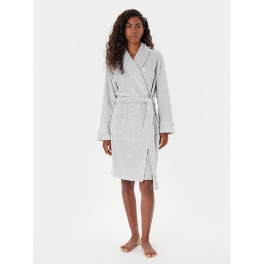 LAUREN RALPH LAUREN Szlafrok ILN42455 Szary ze sklepu MODIVO w kategorii Szlafroki damskie - zdjęcie 185415990
