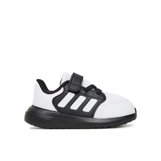 adidas Sneakersy Tensaur Run 3.0 JR6049 Biały ze sklepu MODIVO w kategorii Buty sportowe dziecięce - zdjęcie 185416020