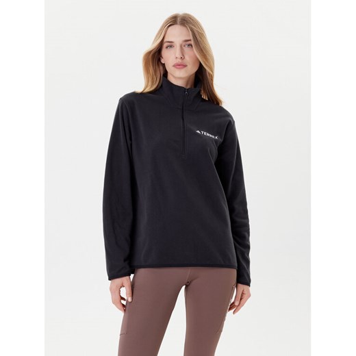 adidas Polar Multi Essentials JP0788 Czarny Regular Fit ze sklepu MODIVO w kategorii Bluzy damskie - zdjęcie 185416021