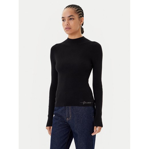 Guess Golf W5BR15 Z3OW2 Czarny Slim Fit ze sklepu MODIVO w kategorii Swetry damskie - zdjęcie 185416042