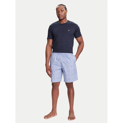Emporio Armani Underwear Piżama EM000649 AF18543 MB352 Granatowy Regular Fit ze sklepu MODIVO w kategorii Piżamy męskie - zdjęcie 185416083