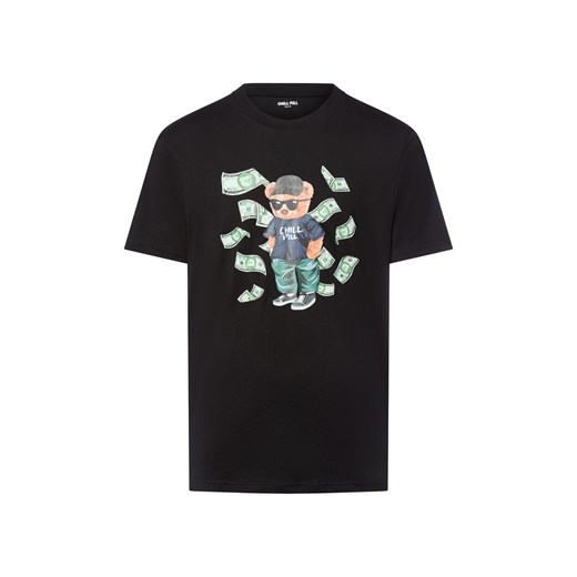 Chill Pill Koszulka męska - Money Bear Mężczyźni Dżersej czarny nadruk ze sklepu vangraaf w kategorii T-shirty męskie - zdjęcie 185417730