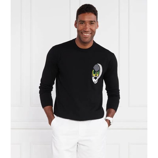 Iceberg Wełniany sweter | Regular Fit Iceberg XXL okazja Gomez Fashion Store