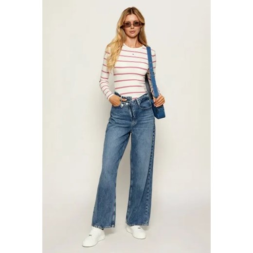 Tommy Jeans Bluzka ESSENTIAL | Slim Fit Tommy Jeans XS Gomez Fashion Store