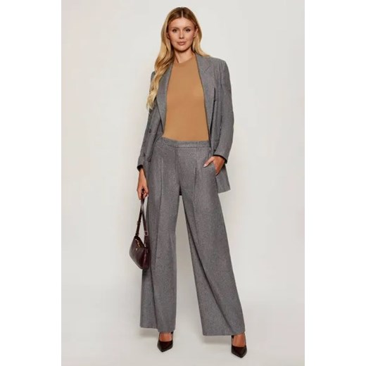 BOSS BLACK Spodnie Tiana4 | Relaxed fit | z dodatkiem wełny 42 Gomez Fashion Store