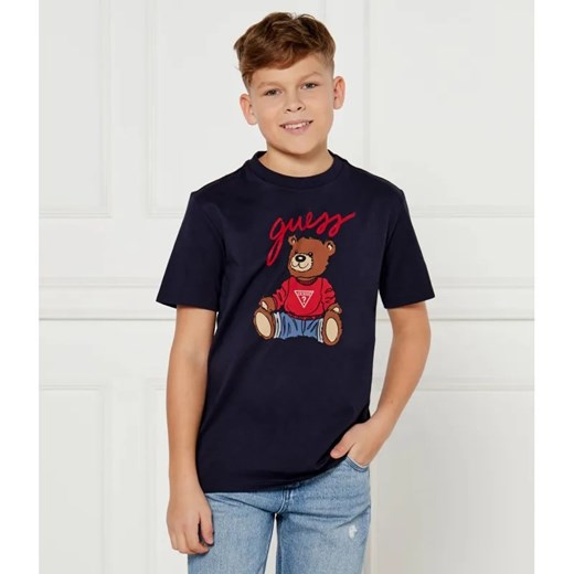 Guess T-shirt | Regular Fit ze sklepu Gomez Fashion Store w kategorii T-shirty chłopięce - zdjęcie 185418433