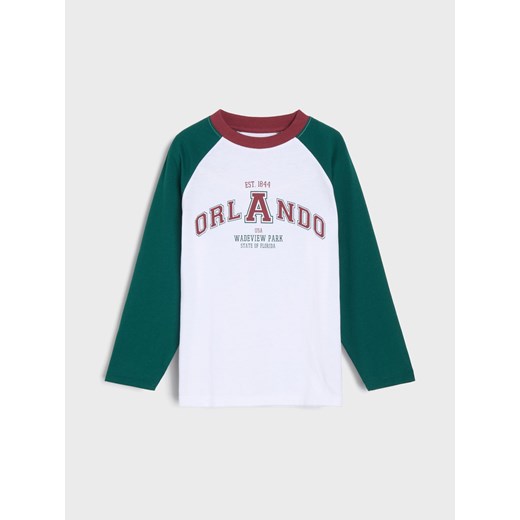 Sinsay - Koszulka z długimi rękawami - wielobarwny Sinsay 140 (9-10 l) Sinsay