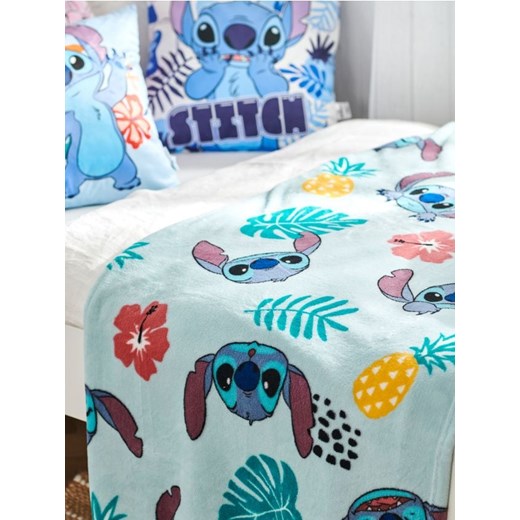 Sinsay - Koc Stitch - niebieski ze sklepu Sinsay w kategorii Kocyki dziecięce - zdjęcie 185420093