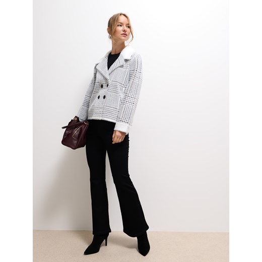 Mohito - Szary kardigan - beżowy Mohito XS Mohito