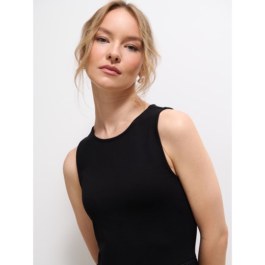 Mohito - Czarna sukienka maxi - czarny Mohito 42 Mohito