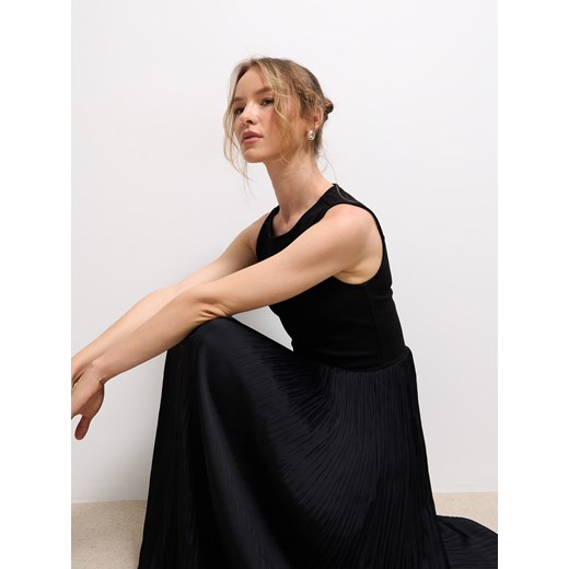 Mohito - Czarna sukienka maxi - czarny Mohito 34 Mohito